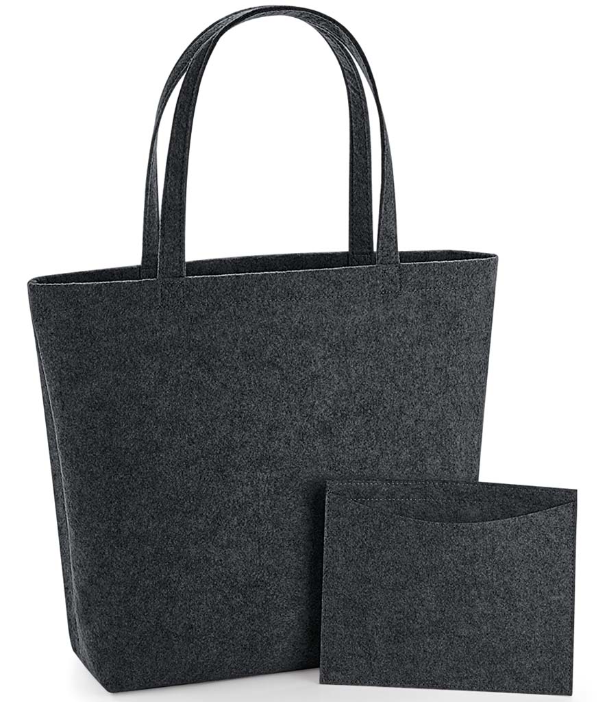 BagBase Felt Shopper Bag